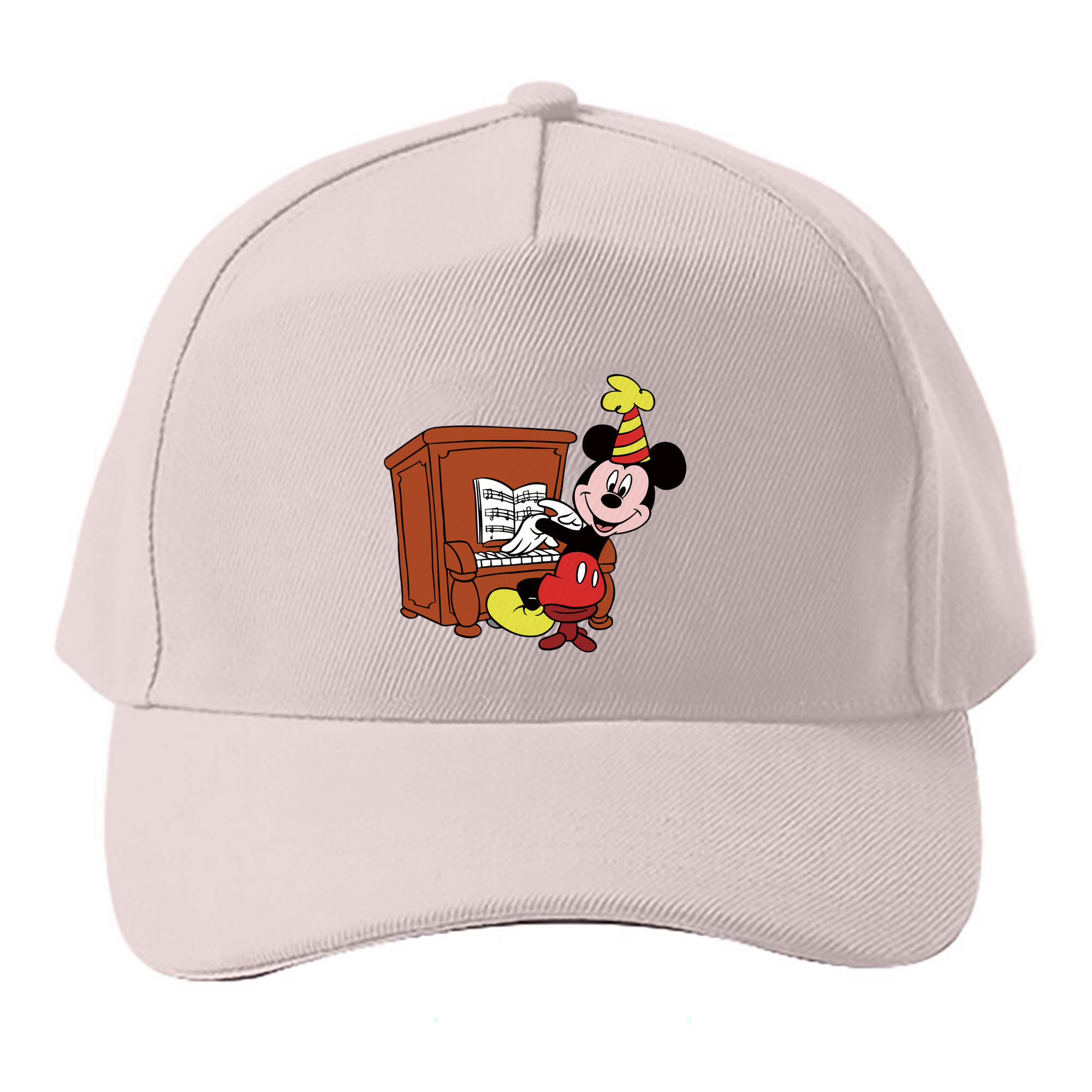 （画像用） ミッキーマウス Mickey Mouse ベースボールキャップ 綿100％ 男女兼用 帽子 スポーツ